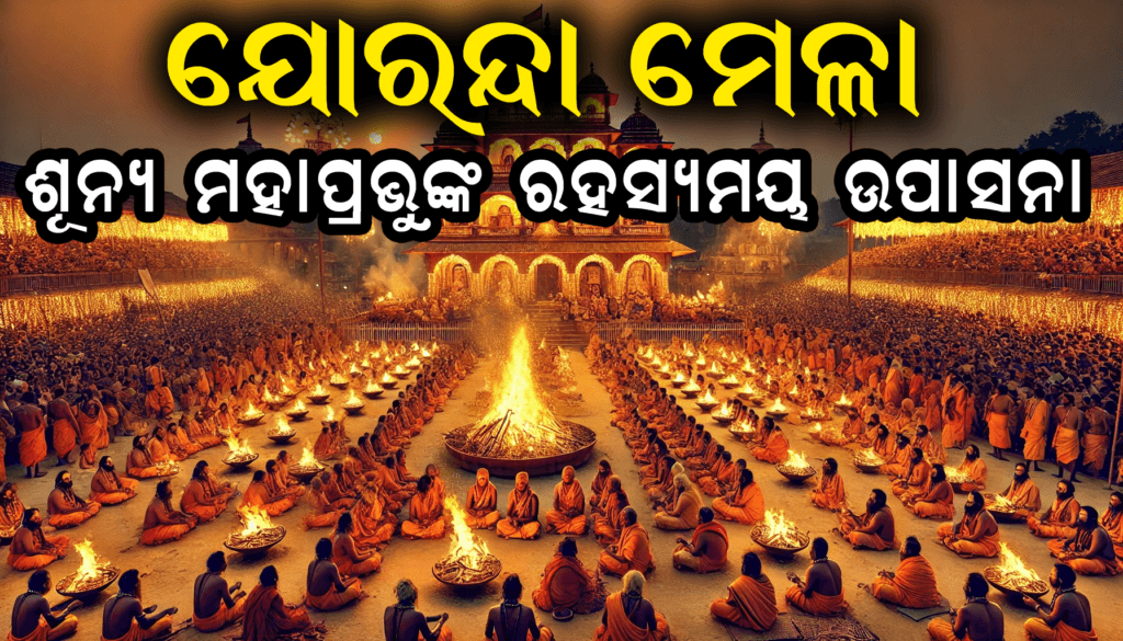 ଯୋରନ୍ଦା ମାଘ ମେଳା: ଶୂନ୍ୟ ମହାପ୍ରଭୁଙ୍କ ଉପାସନାରେ ଲକ୍ଷାଧିକ ଭକ୍ତ ଏକାଠି | ଝାଡ଼ ଦୀପ ଏବଂ ସାଧୁଙ୍କ ସମାଗମରେ ମାନ୍ଦ୍ରିତ ଏହି ଆଧ୍ୟାତ୍ମିକ ଉତ୍ସବ