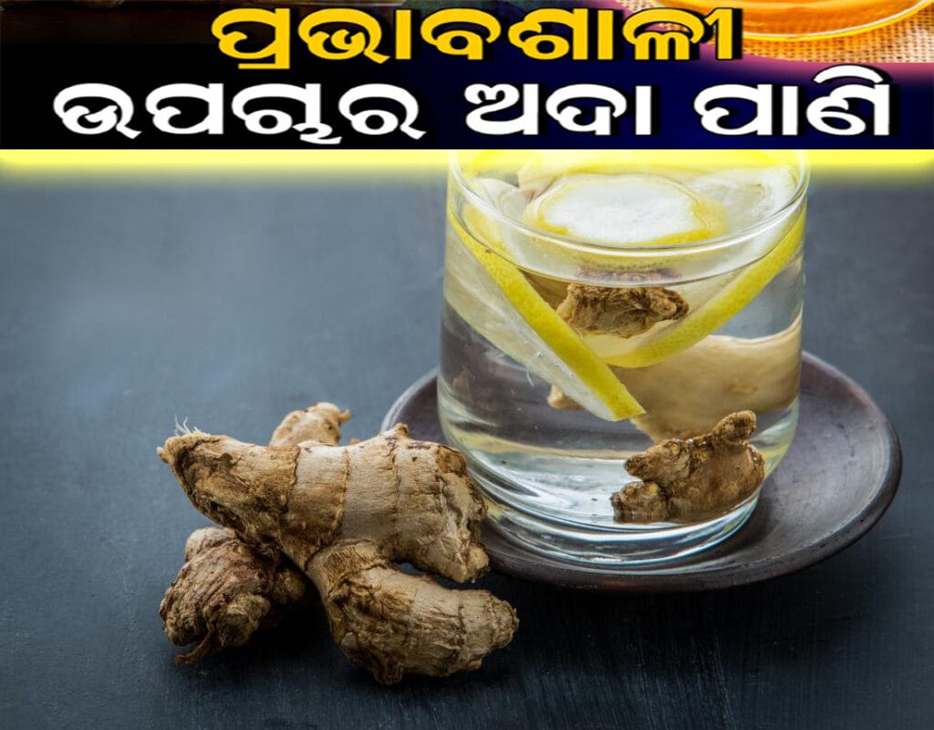 ଅଦା ପାଣିର ଗୁଣ ଓ ପ୍ରସ୍ତୁତି ପଦ୍ଧତି | Ginger water benefits in Odia