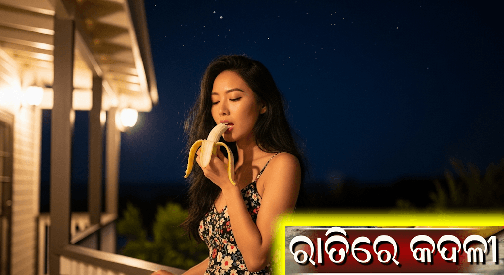 କଦଳୀର ପୌଷ୍ଟିକ ମୂଲ୍ୟ: ଏକ ପ୍ଲେଟରେ ପାଚିଲା କଦଳୀ, ଆୟୁର୍ବେଦିକ ଗ୍ରନ୍ଥ ଓ ଘଣ୍ଟା ଚିହ୍ନ ସହିତ ରାତି ୮ଟା ଉପରେ ନିଷେଧ ସୂଚକ ଚିହ୍ନ। କଦଳୀ ଖାଇବାର ସୁରକ୍ଷିତ ସମୟ ସମ୍ପର୍କିତ ଭିଜୁଆଲ୍